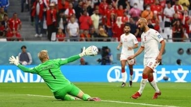 تونس تفرض التعادل السلبي على منتخب الدانمارك