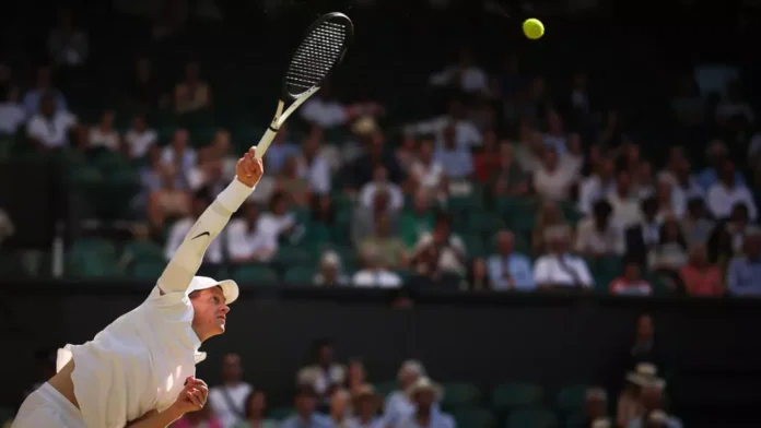 سينر يبلغ النهائي في ويمبلدون للمرة الاولى في مسيرته © هنري نيكولز / ا ف ب/ا ف ب